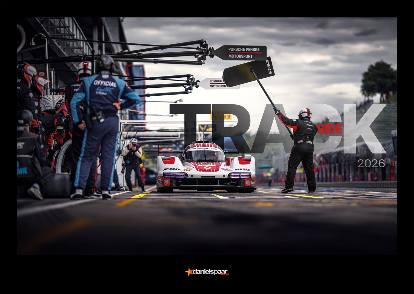 TRACKSIDE Motorsport Kalender 2026 – DIN A2 Hochglanz